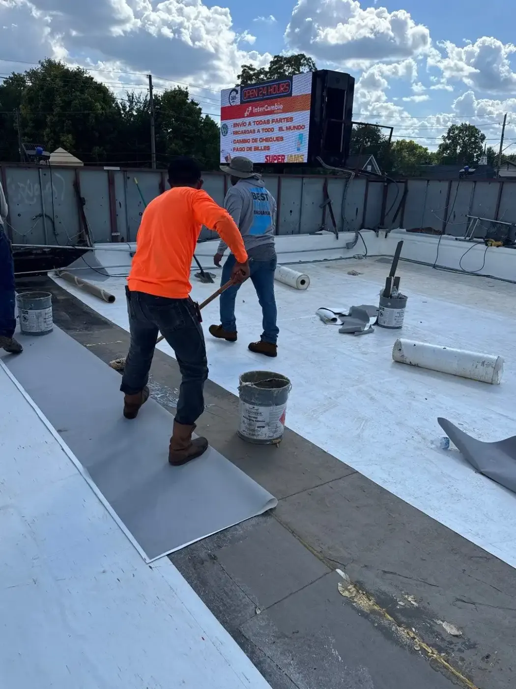 Commercial Roofing in Elwood